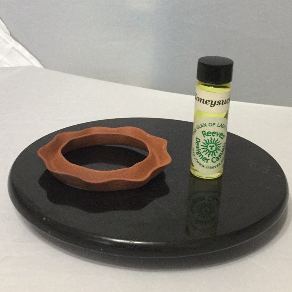 Terra Cotta Oil Ring & Pure Fragrance Oil